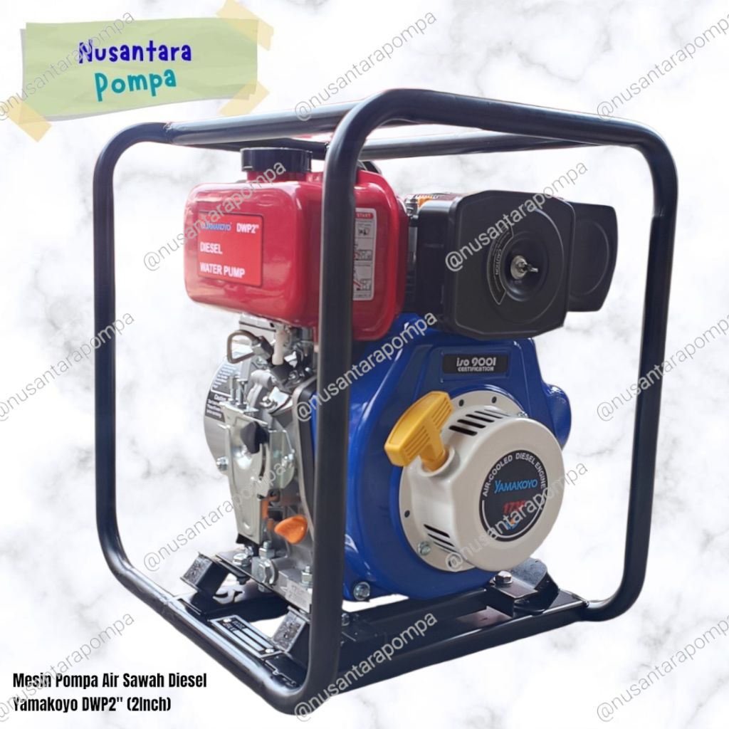 Mesin Pompa Air Sawah Diesel Yamakoyo DWP2" (2Inch)