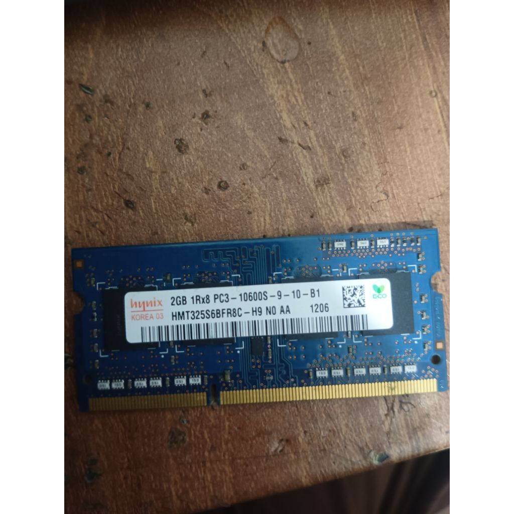 Ram sodimm DDR3 8GB/4GB/ 2GB HYNIX PC10600/1333mhz. Bs ke PC pakai adapter