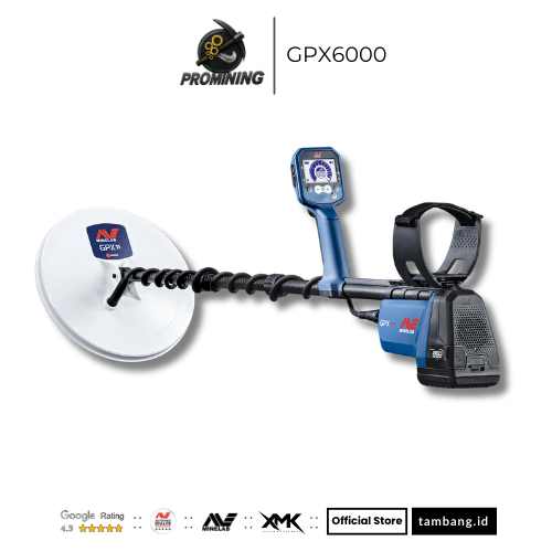 Minelab GPX6000 Metal Detektor Emas