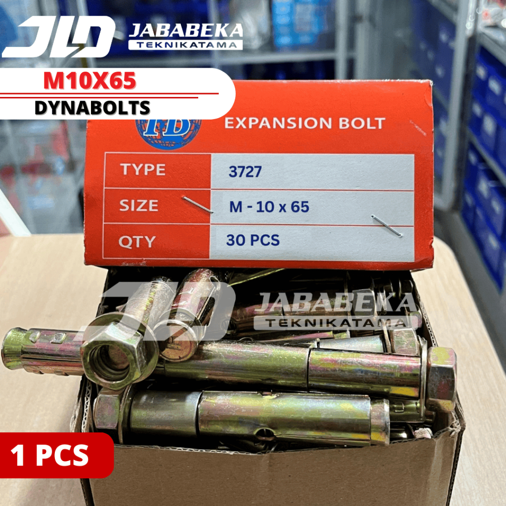 Dynabolt M10 x 65 Tipe 3727 Kuning ( 6.5 CM ) Dynabolt M10*65 (6,5 CM)