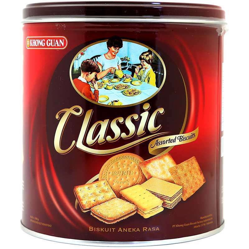 BISKUIT KHONG GUAN KALENG CLASSIC 350 GRAM