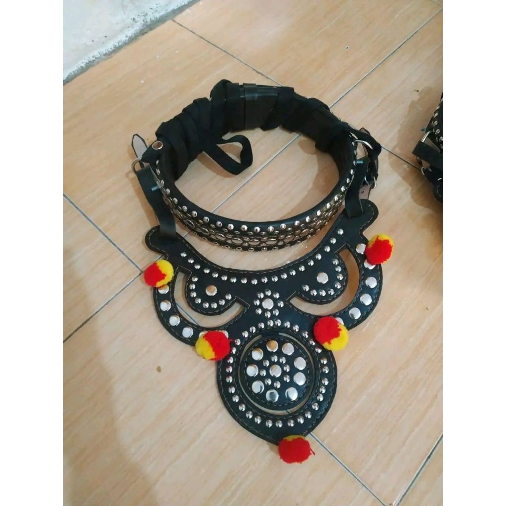 Kalung domba kulit asli