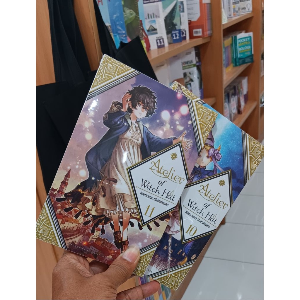 pojokevian72- Atelier of Witch Hat 1,2,10,11 ( Ecer- Original/Segel )