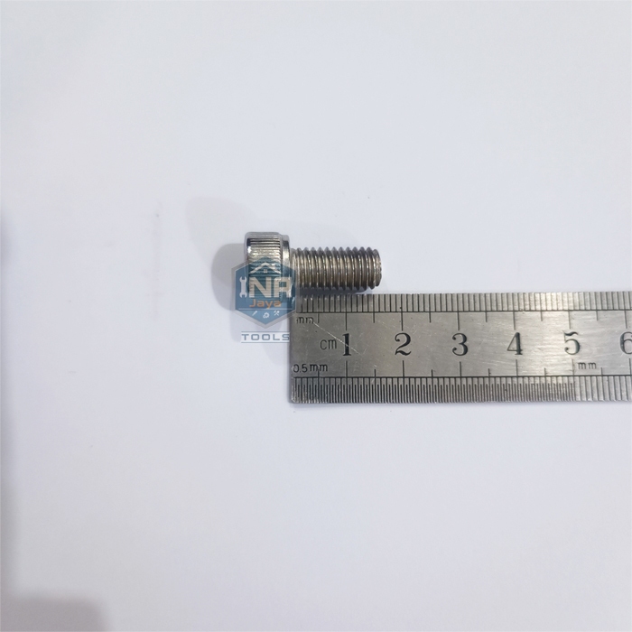 M8 x 15 Baut L Hex Head Socket Stainless 304 M8x15