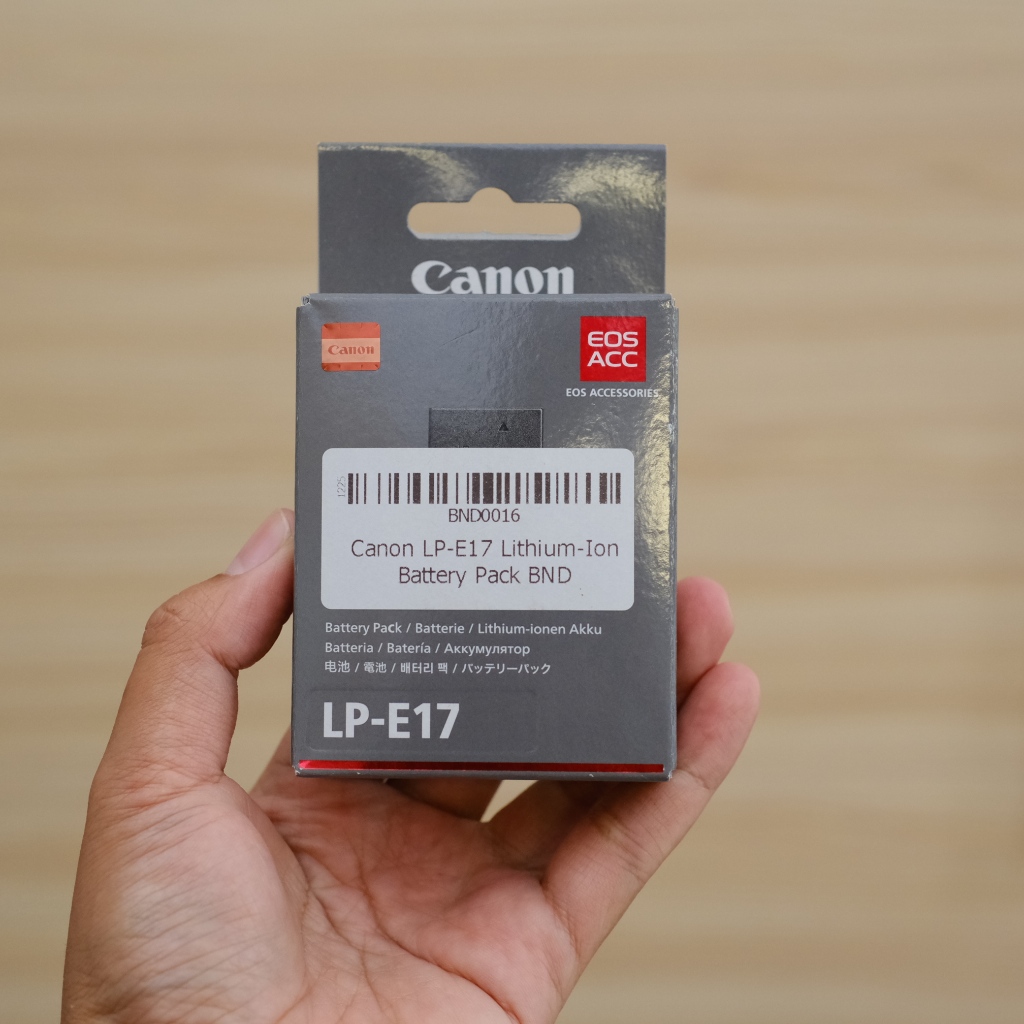 BATRE LP E-17 NEW SEGEL NOT SECOND FOR KAMERA CANON EOS RP R8 M3 750D 200D 800D 250D