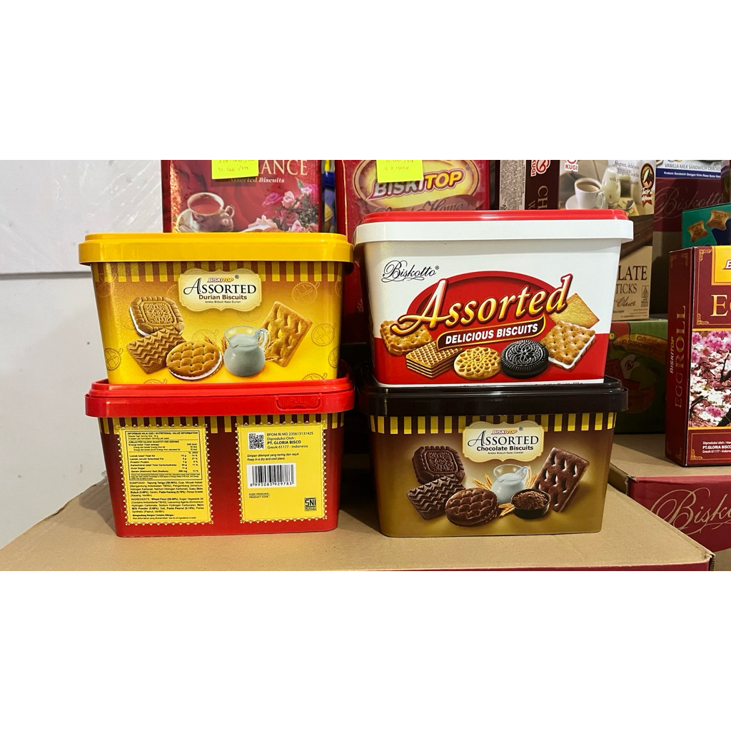 BISKITOP ASSORTED KOTAK 400gr