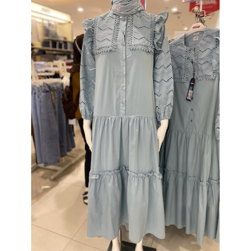 gamis wanita motif katbol brand cardinal