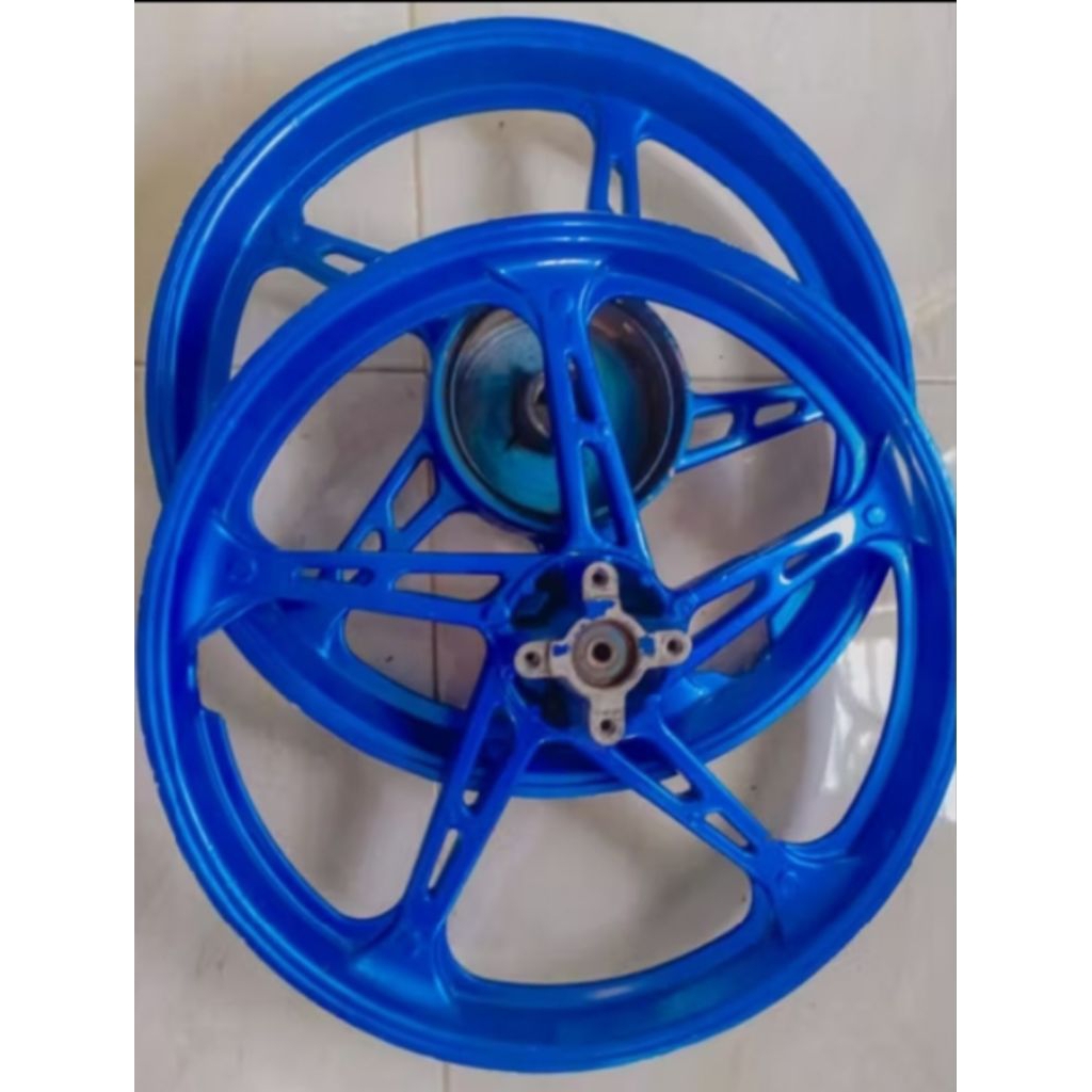 velg pelek racing Jupiter Z burung 1 set depan belakang/Jupiter Z1/Jupiter MX/Vega R PNP original ca