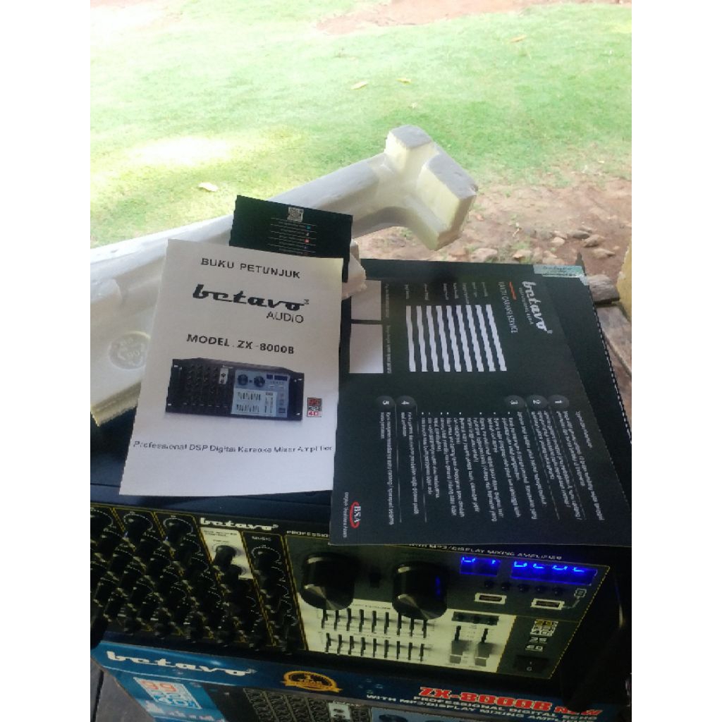 amplifier betavo zx8000b