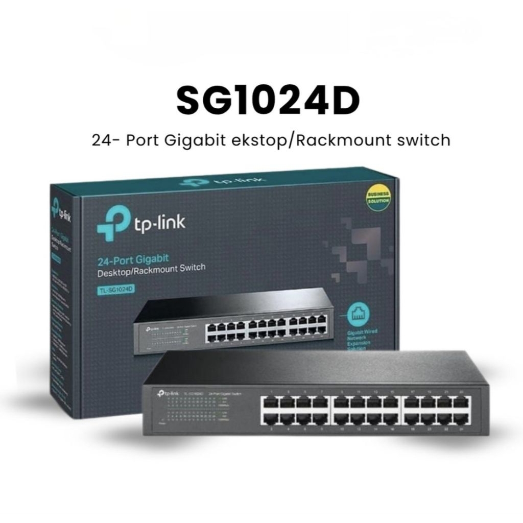 Switch HUB TP-LINK SG1024D 24Port Gigabit