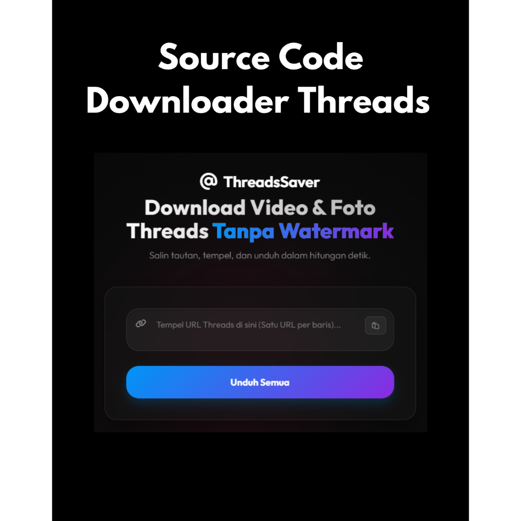 SOURCE CODE WEBSITE DOWNLOADER THREADS