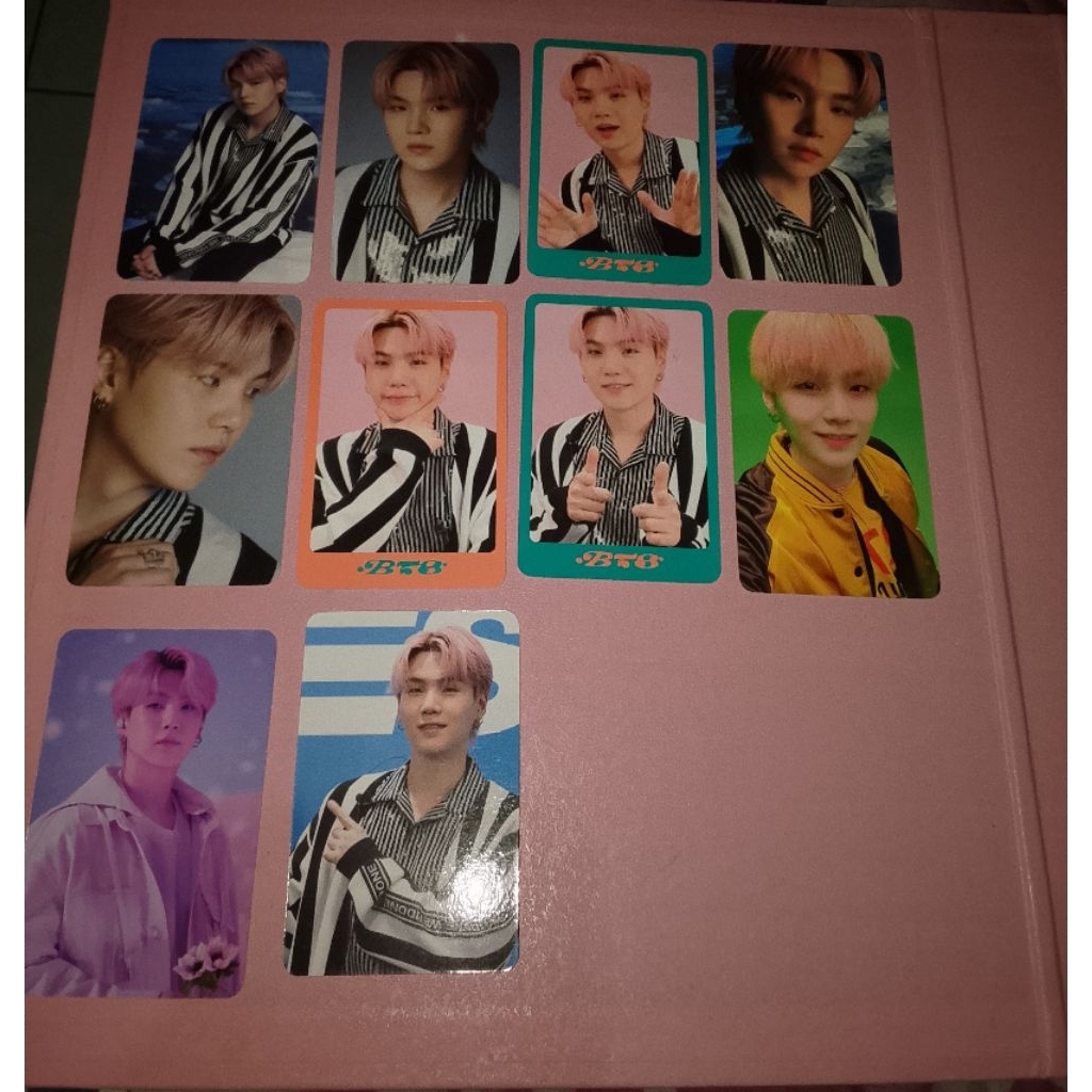 Photocard Official BTS Dicon 102 Suga Ver