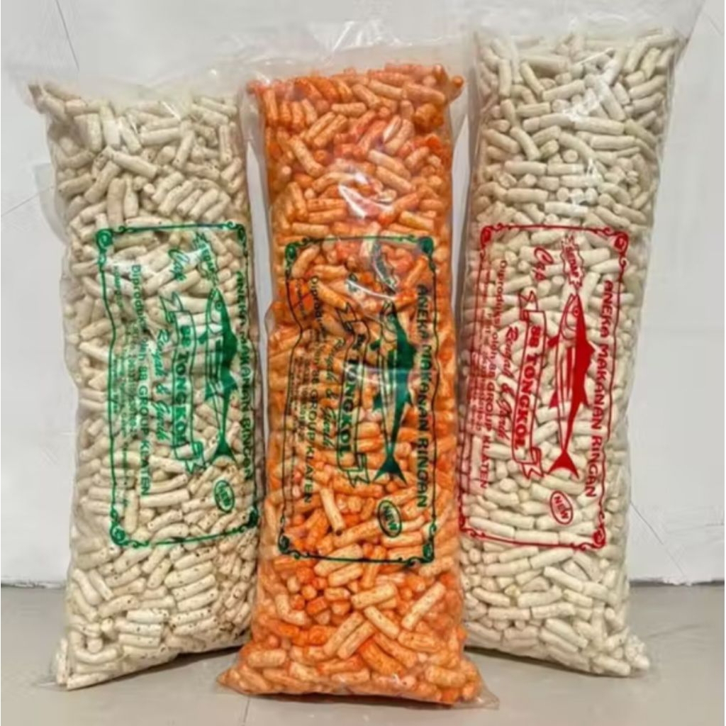 Krupuk Tongkol kemasan plastik kiloan 80gr, 250gr, 500gr