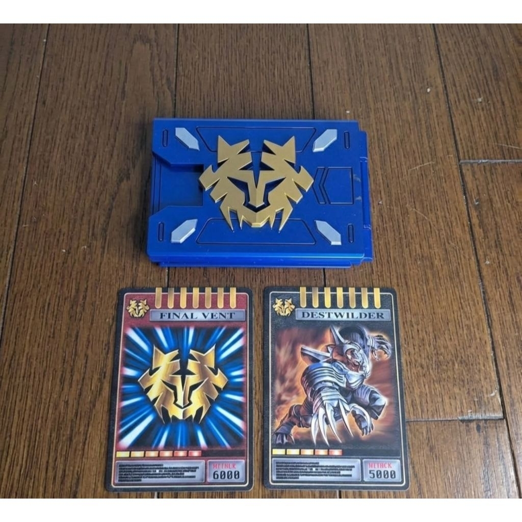 Csm Complete Selection Kamen Rider Ryuki Tiger Deck Set Card Bandai