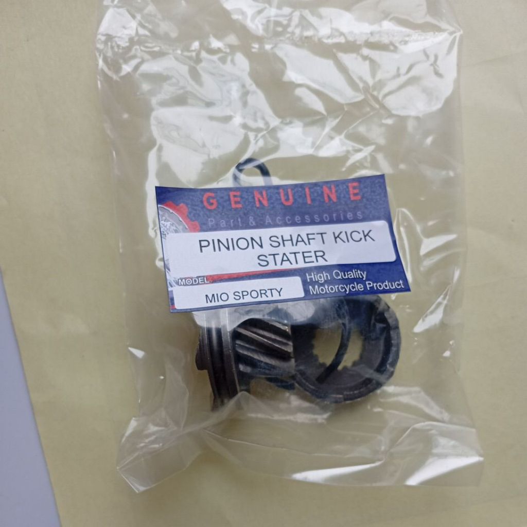 pinion Shaft kick stater GENUINE MIO SPORTY