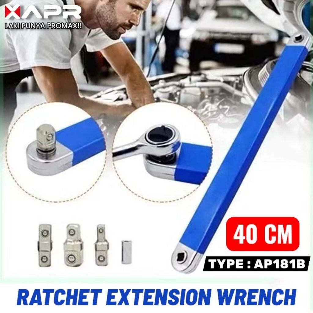 APR AP181B SAMBUNGAN RACHET EXTENSION WRENCH 40Cm