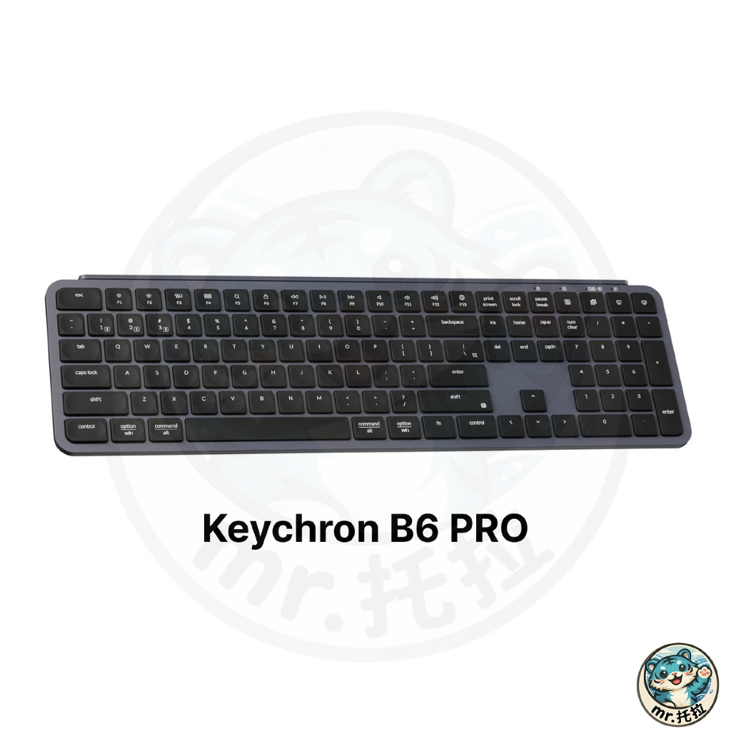 Black Keychron B6 Pro – Wireless Keyboard (Second)
