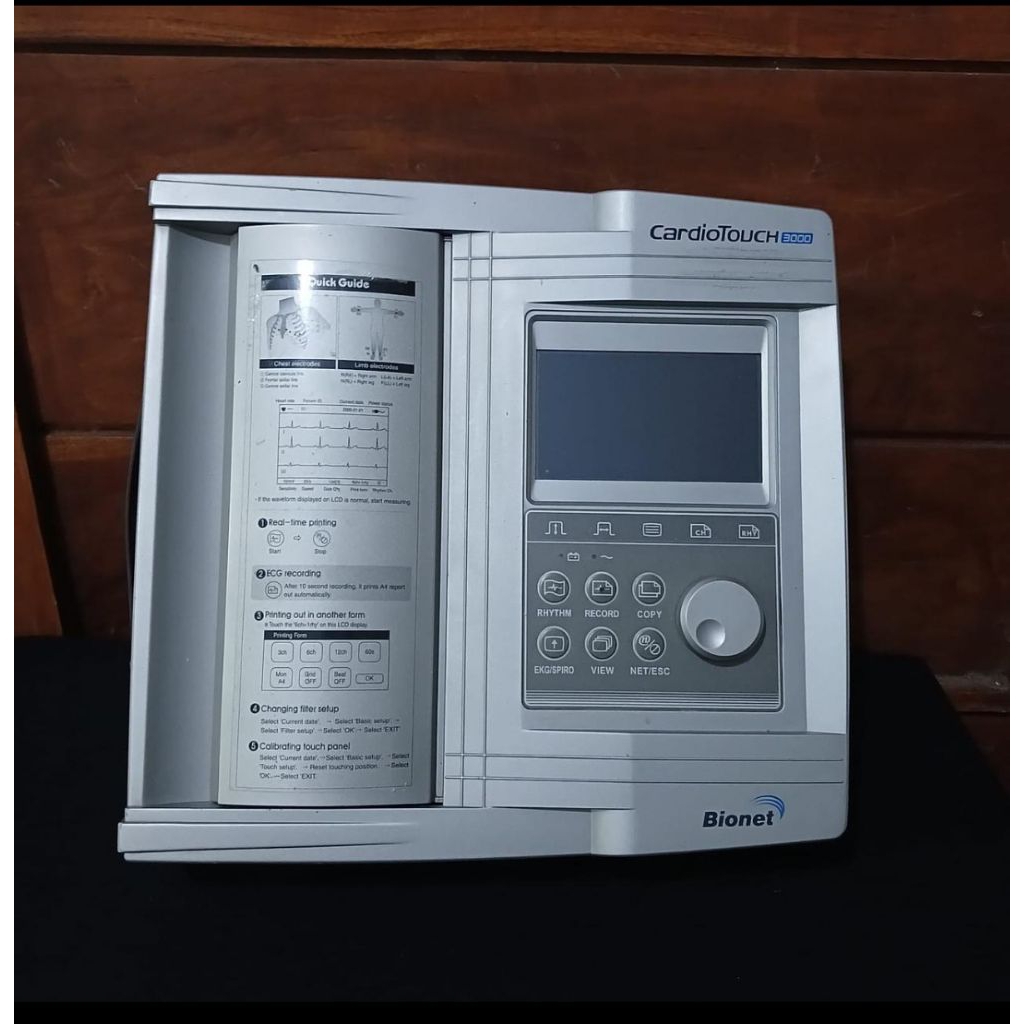 EKG 12 Channel Bionet Cardiotouch 3000 Second