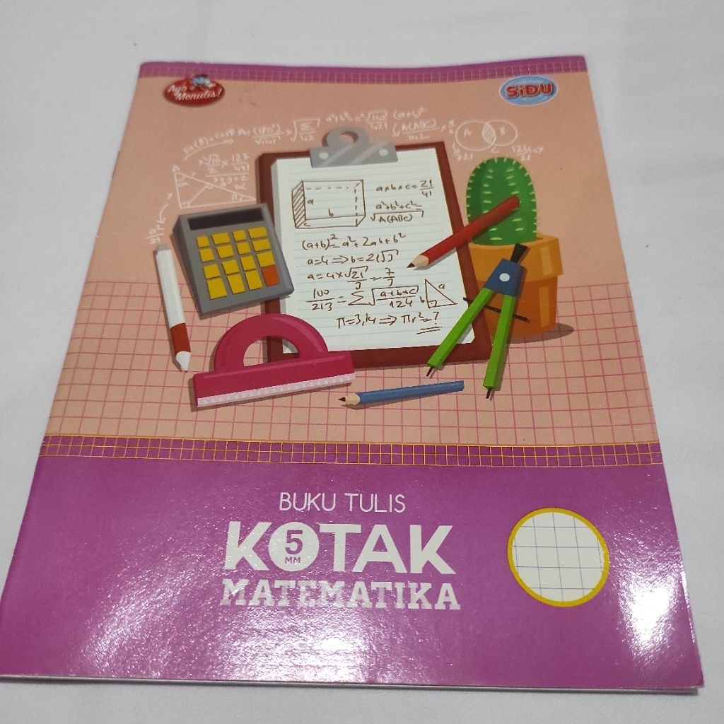 [TOKO ROMBENGAN] BUKU TULIS KOTAK