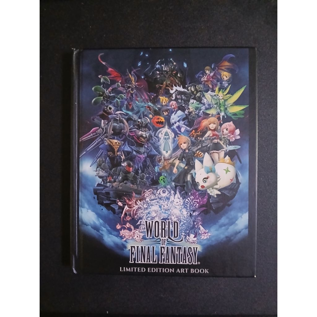 BD PS4 World of Final Fantasy Limited Edition Artbook kaset ps 4 game games mirip octopath persona r