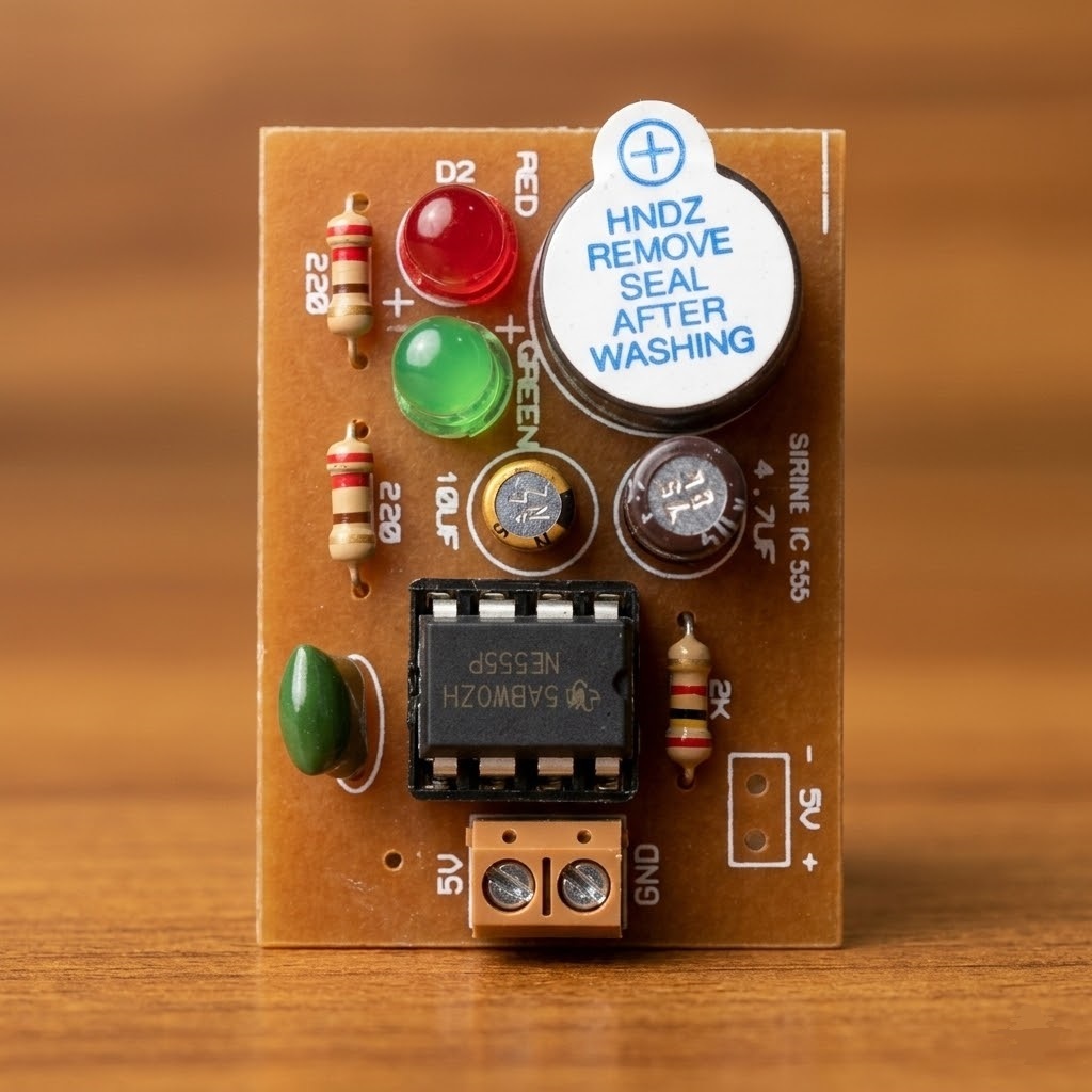 Kit Bel Sirine IC 555 DIY