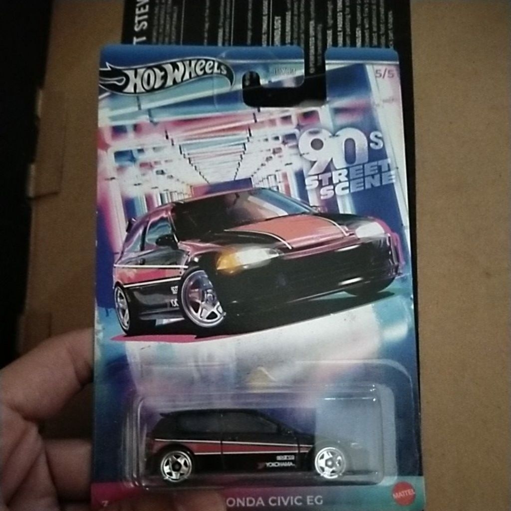 Hotwheels Honda Civic Eg Estilo 90s Street Scene