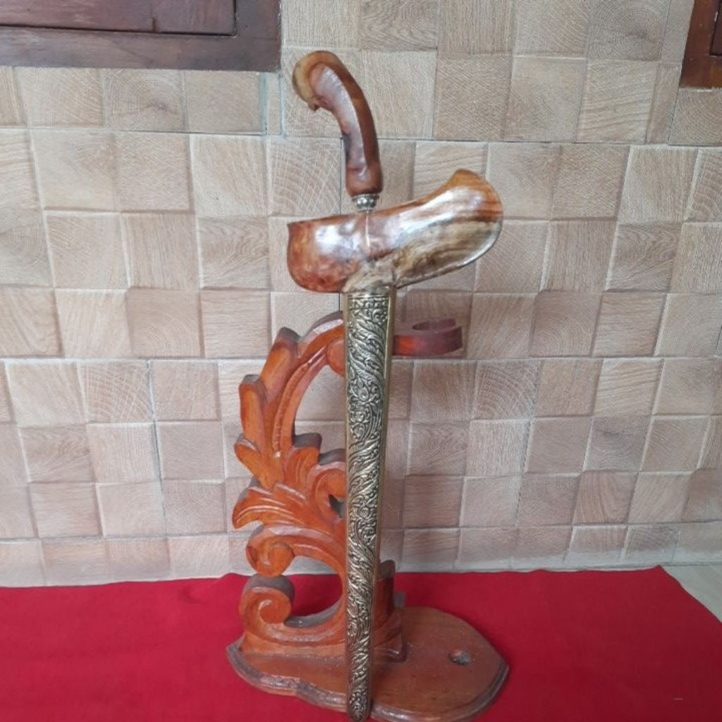 Keris Tilam Upih Garapan Halus Pamor Bonang Rinenteng