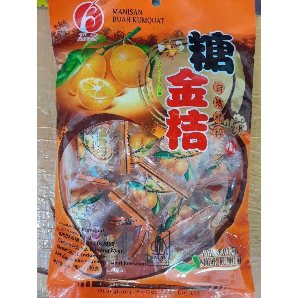 Manisan buah kumquat manisan jeruk kimkit