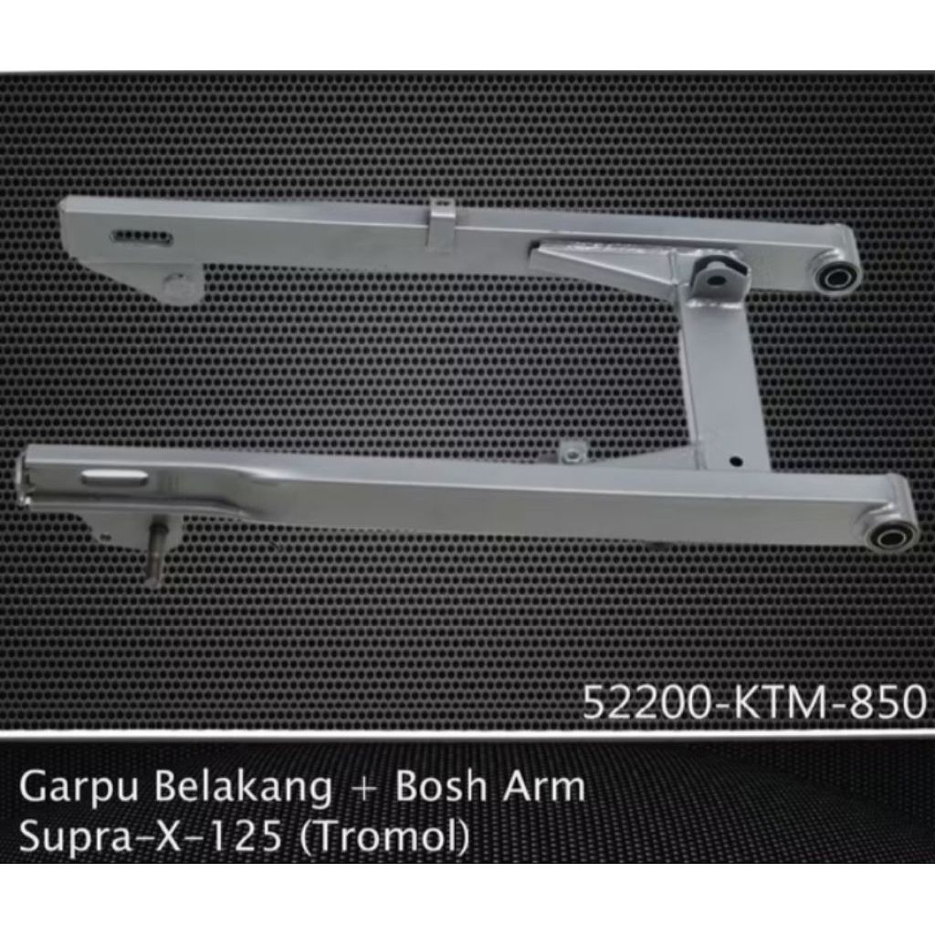 GARPU BELAKANG ARM SUPRA X 125 TROMOL