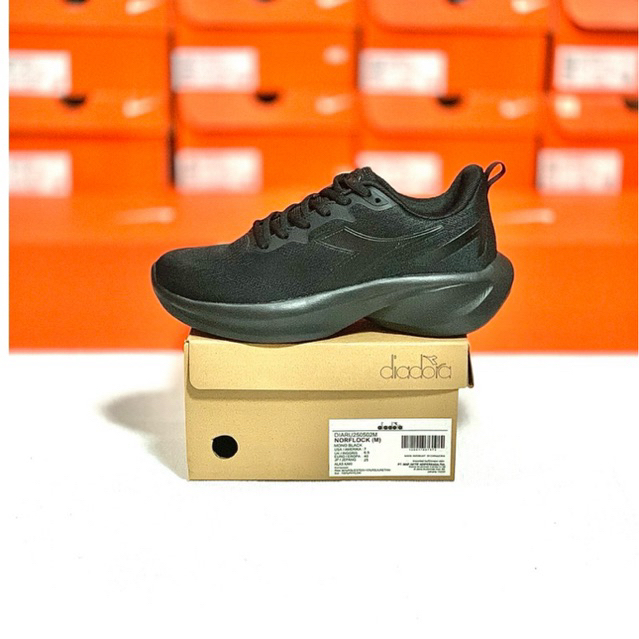 SEPATU FULL HITAM DIADORA NORFLOCK ORIGINAL (DIARU250502M)
