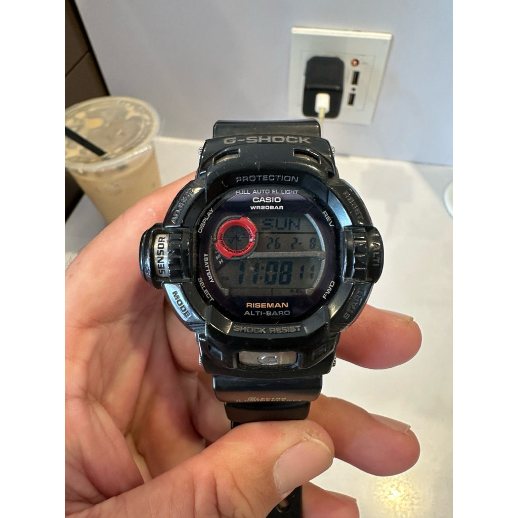 Jam Tangan Digital Casio G-Shock Gshock G-9200 Riseman Original