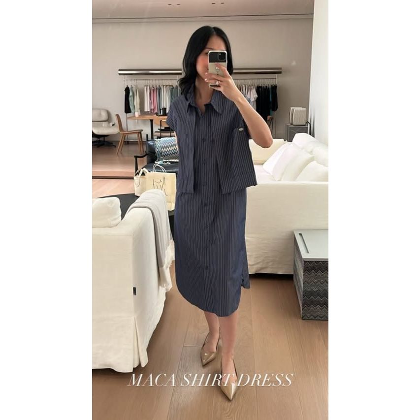 Jii by Gloria Agatha - Maca Shirt Dress - BNWT