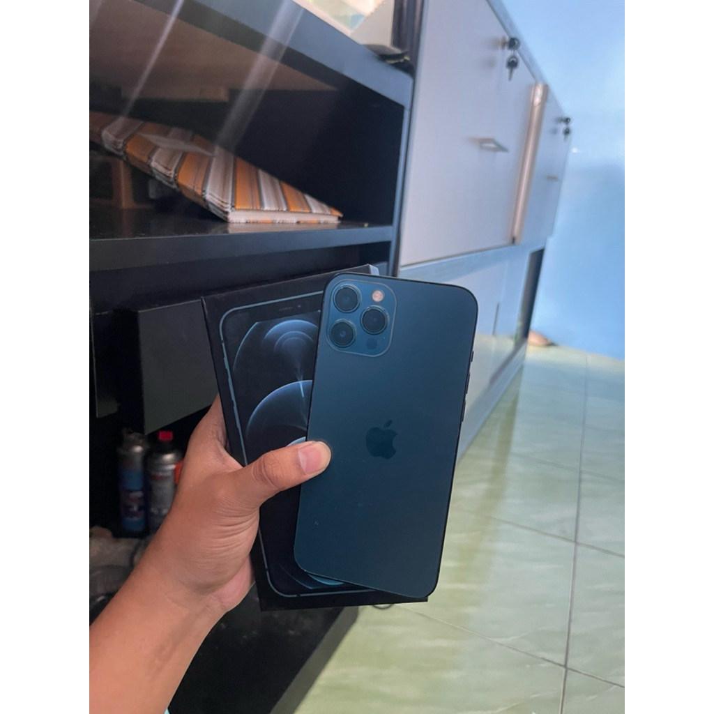 Iphone 12 Promax 256 Ex Ibox Pasific Blue