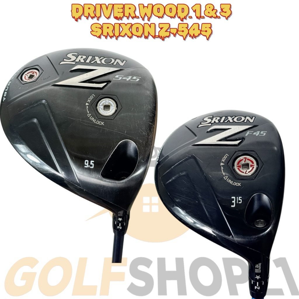 Stick Golf Man Driver Wood Golf Srixon Z Shaft Graphite Second Original