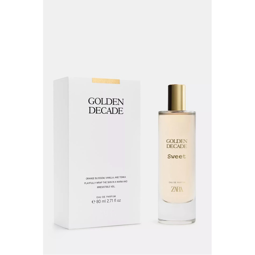 zara golden decade sweet 80ml