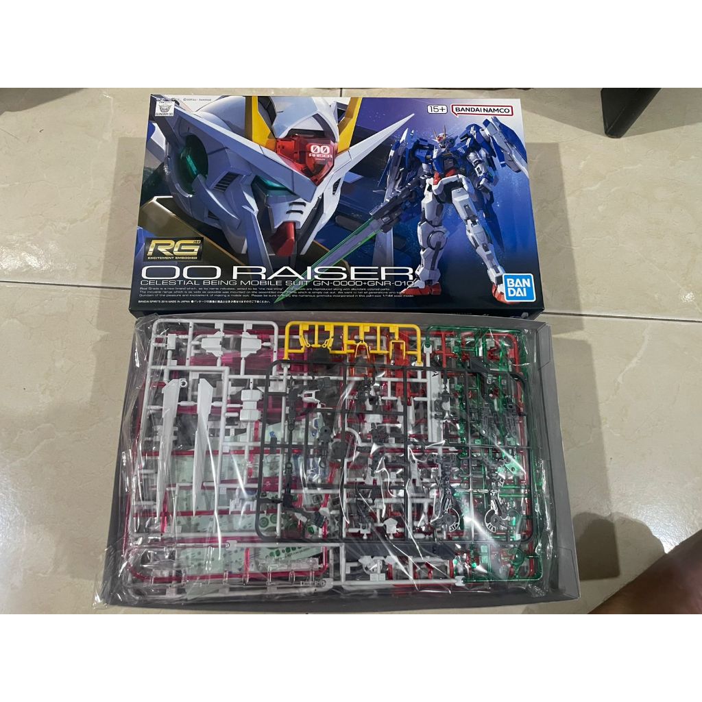 RG OO Raiser RG 00 Raiser Gundam RG 00 Raiser Gundam RG OO Raiser Jupitive Gundam LIMITED EDITION