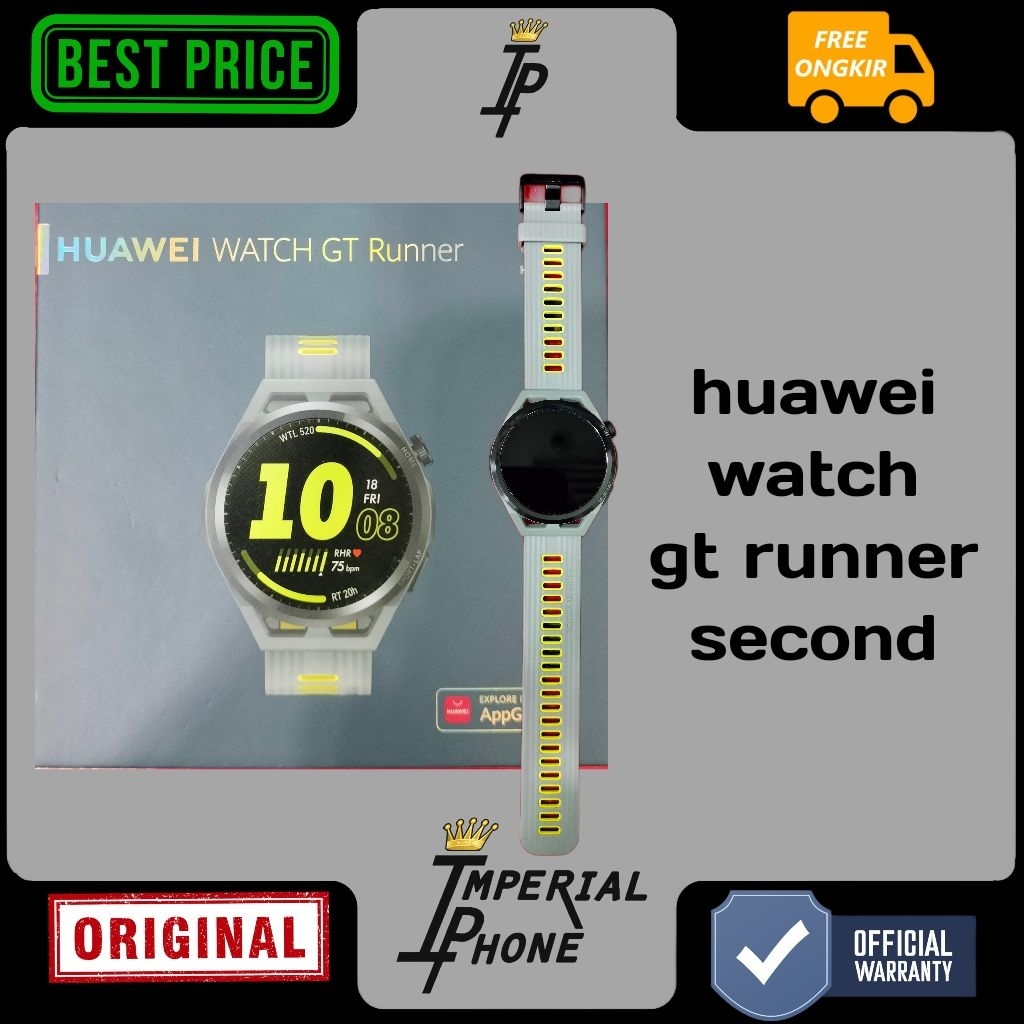 huawei watch gt runner second