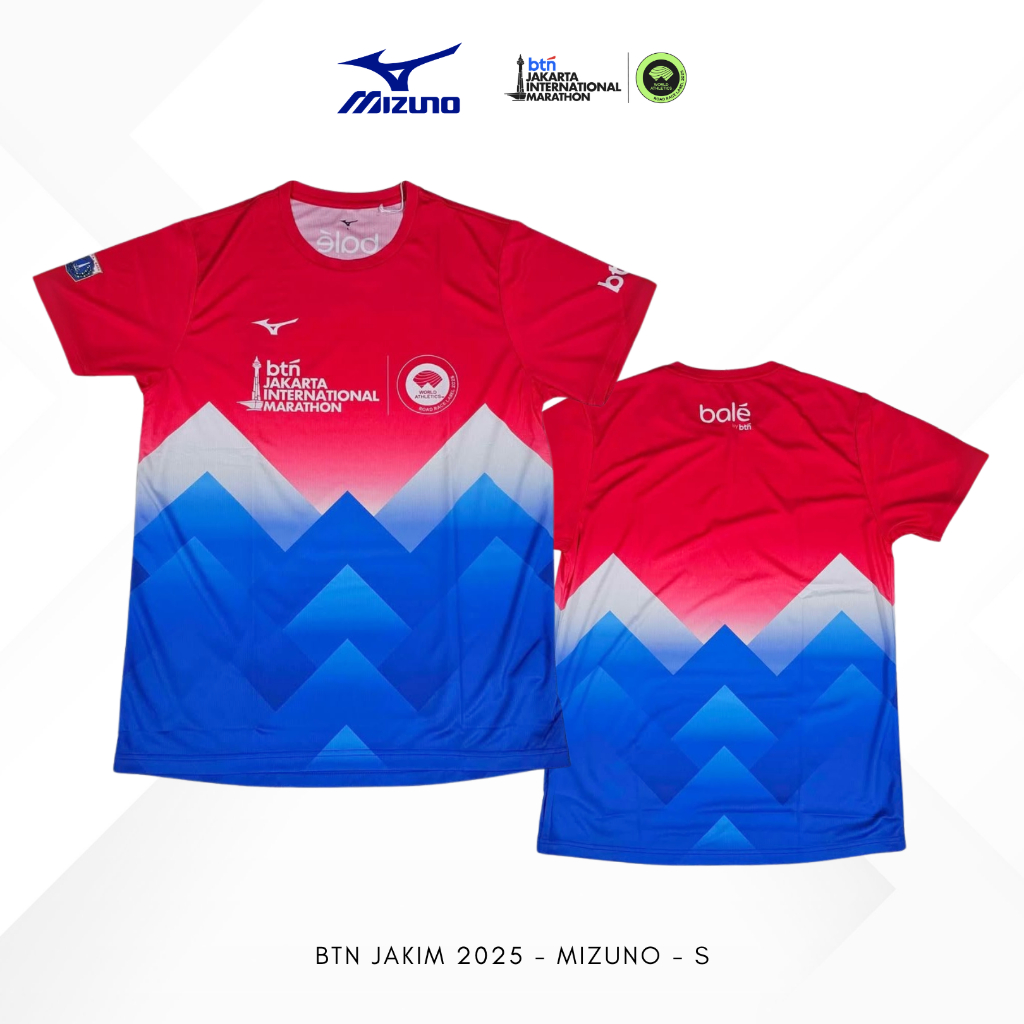 Jersey BTN JAKIM 2025 - Mizuno (Size Small) | Baju Lari Official