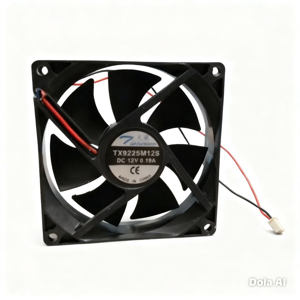 KIPAS PENDINGIN COOLING FAN TIANXUAN TX9225M12S DC 12V DAN ARUS 0,19A