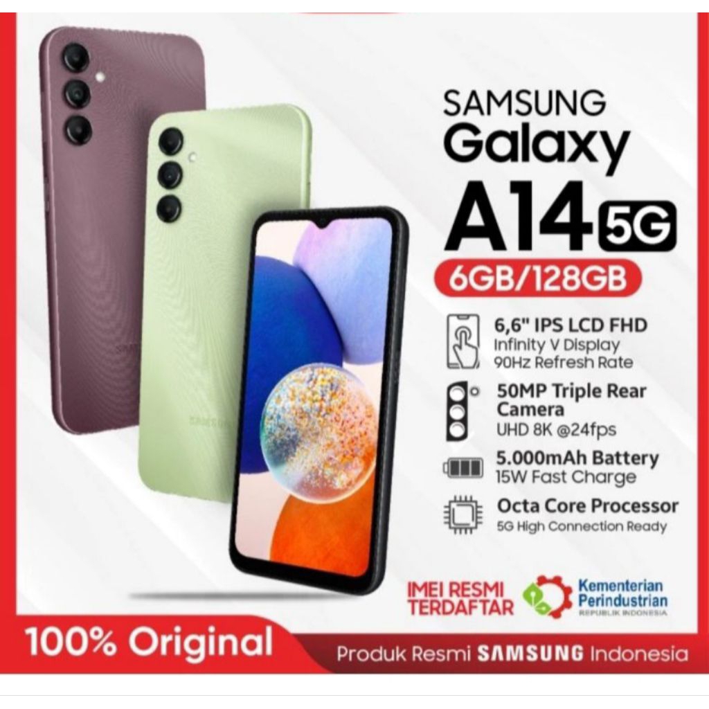 Samsung A14 5G Ram 6/128GB