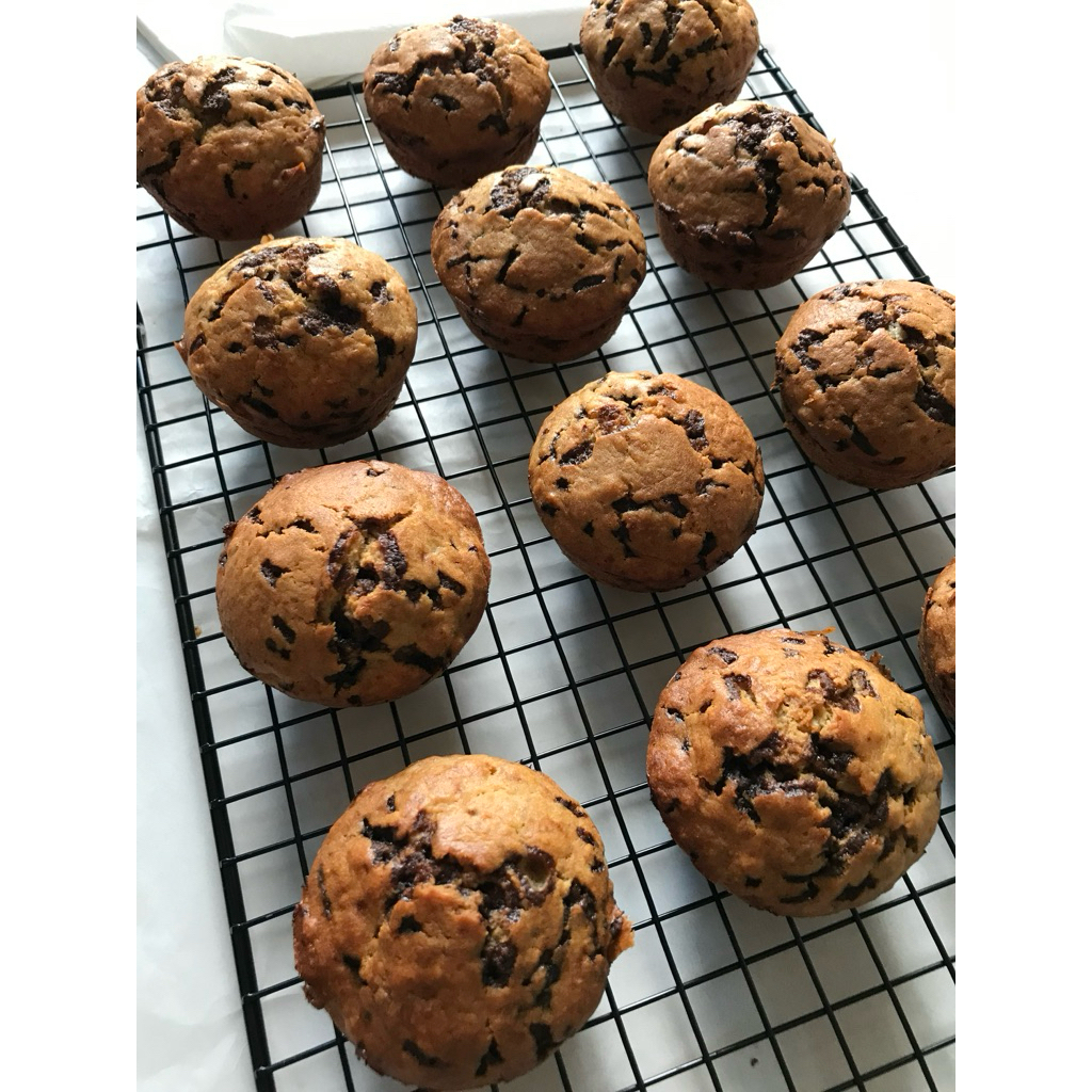 Chocolate Banana Muffin Lusin | Baking Banana