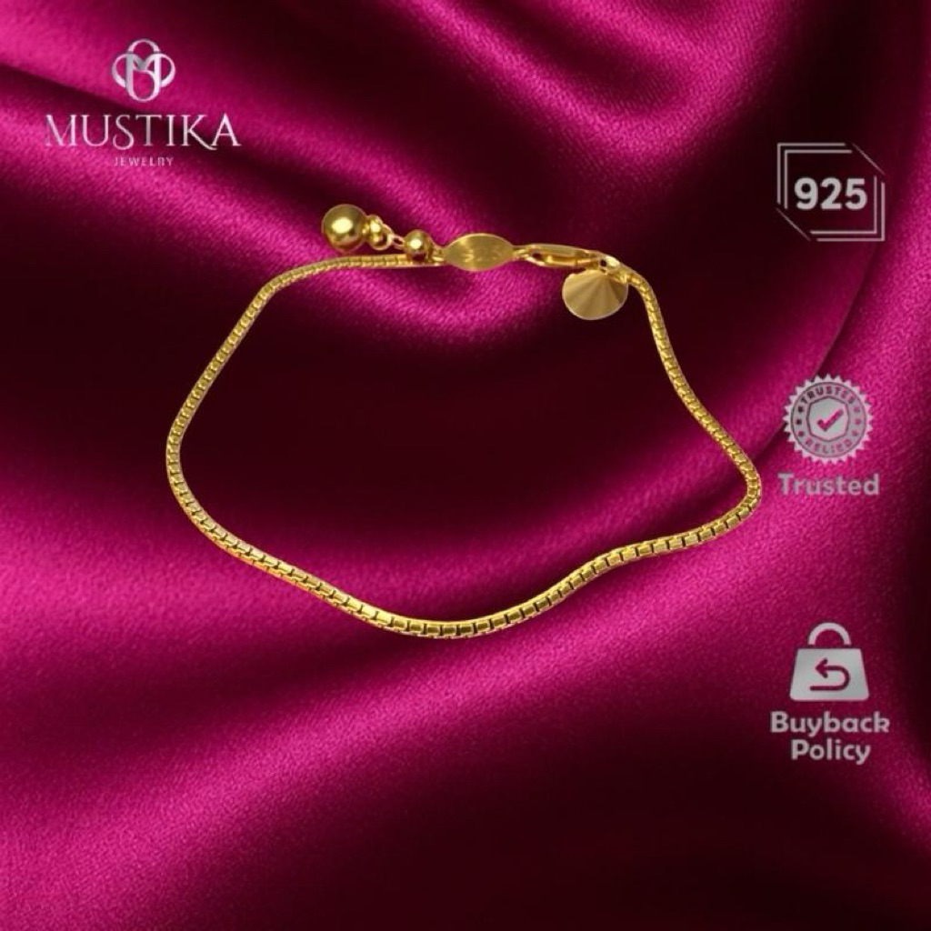 Gelang Italy Perak 925