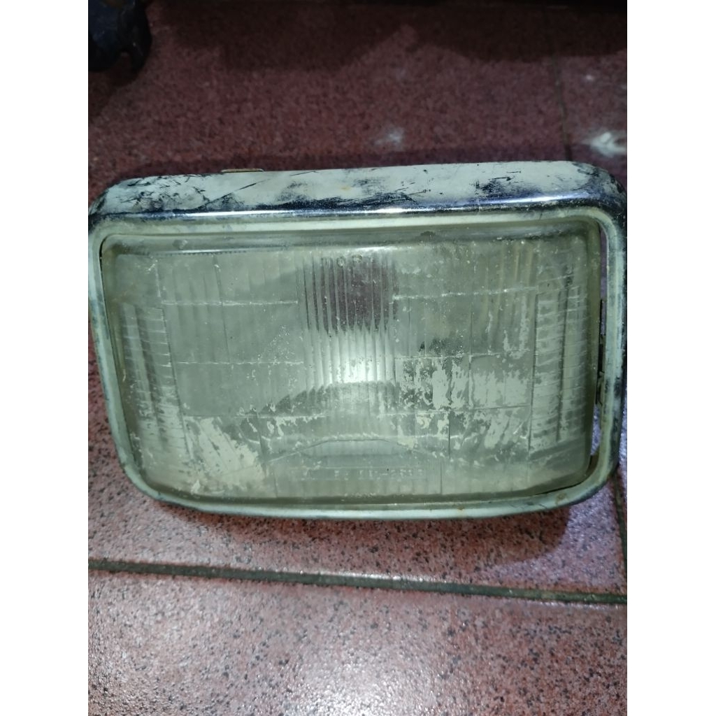 REFLEKTOR LAMPU DEPAN HONDA GL PRO ORIGINAL COPOTAN SET RING LAMPU