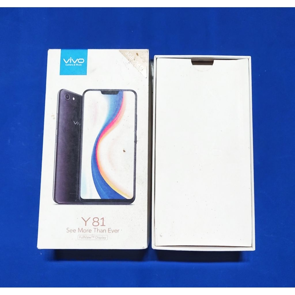 KARDUS DUS BOX VIVO Y81 MINUS LECET PEMAKAIAN
