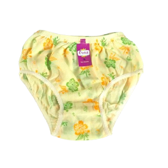 12 Pcs Celana Dalam Wanita 1 Lusin Anak Remaja Dewasa CD Perempuan 1 Lusin Motif Bunga ORIN Orchid