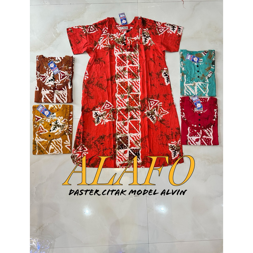 DASTER MODEL NYAMAN BATIK ALVIN CITAK