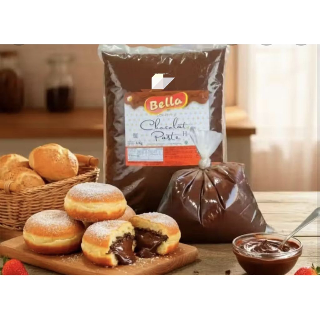 Selai isian Filling coklat Bella 250gram