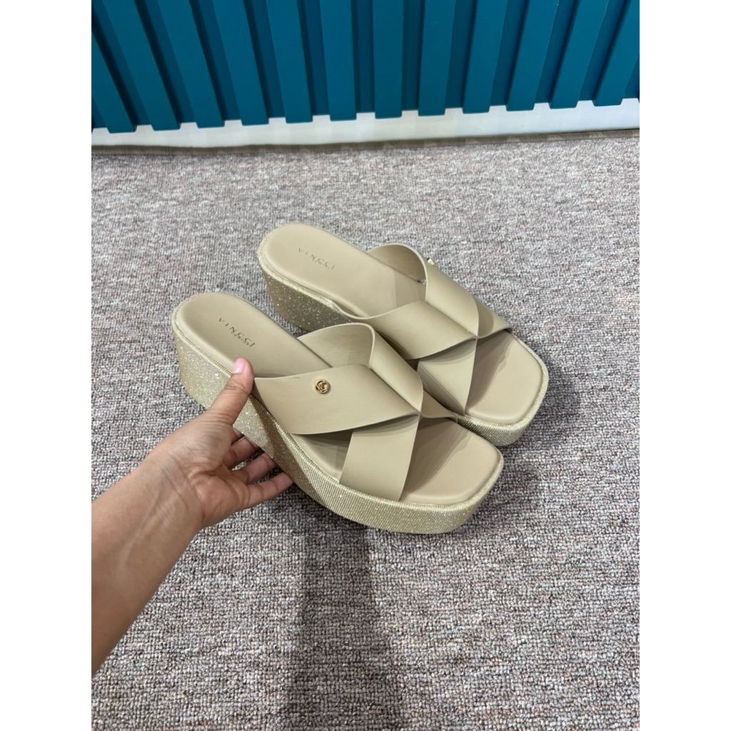 sandal wedges vincci