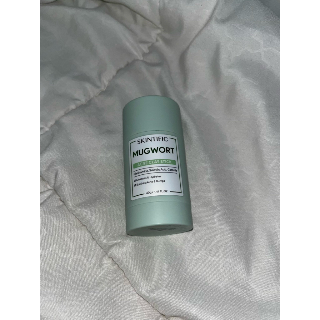 preloved clay mask stick skintific (mugwort acne) / preloved skincare skintific