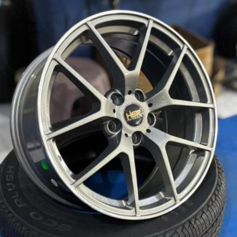 Velg HSR BIELEFELD Ring 18 Celong Lobang Baut 5 Cocok Untuk Mobil Mercy Civic Camry Hrv Dll